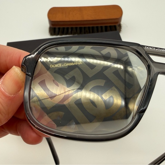 Dolce & Gabbana “Angel” Monogram Lenses Sunglasses - Picture 4 of 9